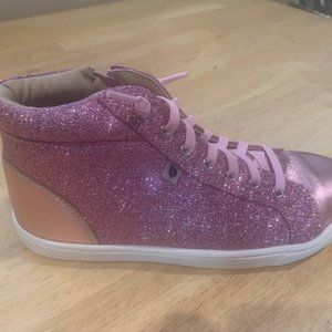 OldSoles Size 2.5 Kids Hot Pink Sneakers